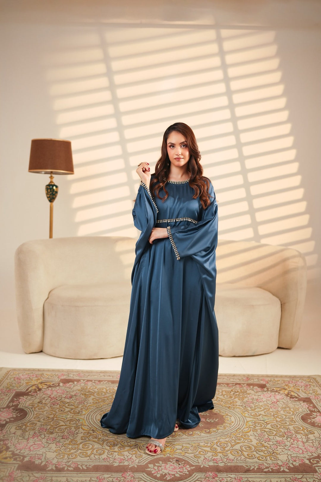 Midnight Pearl Abaya