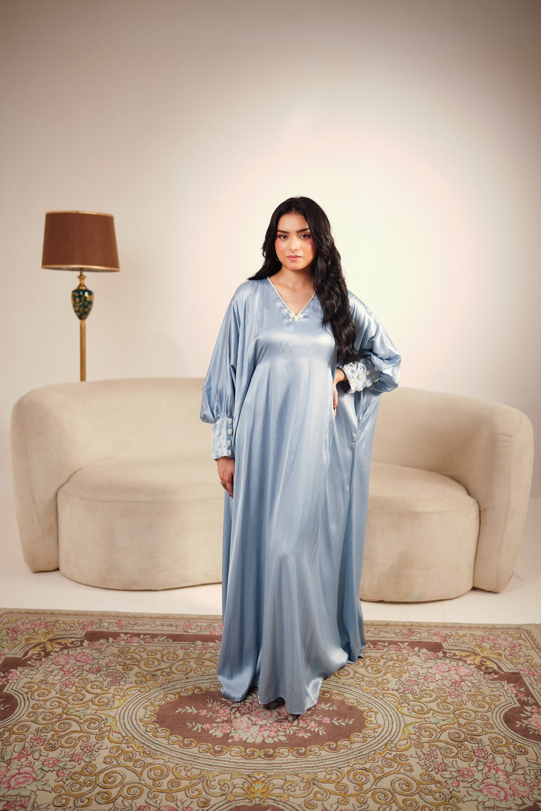 Sapphire Sky Abaya