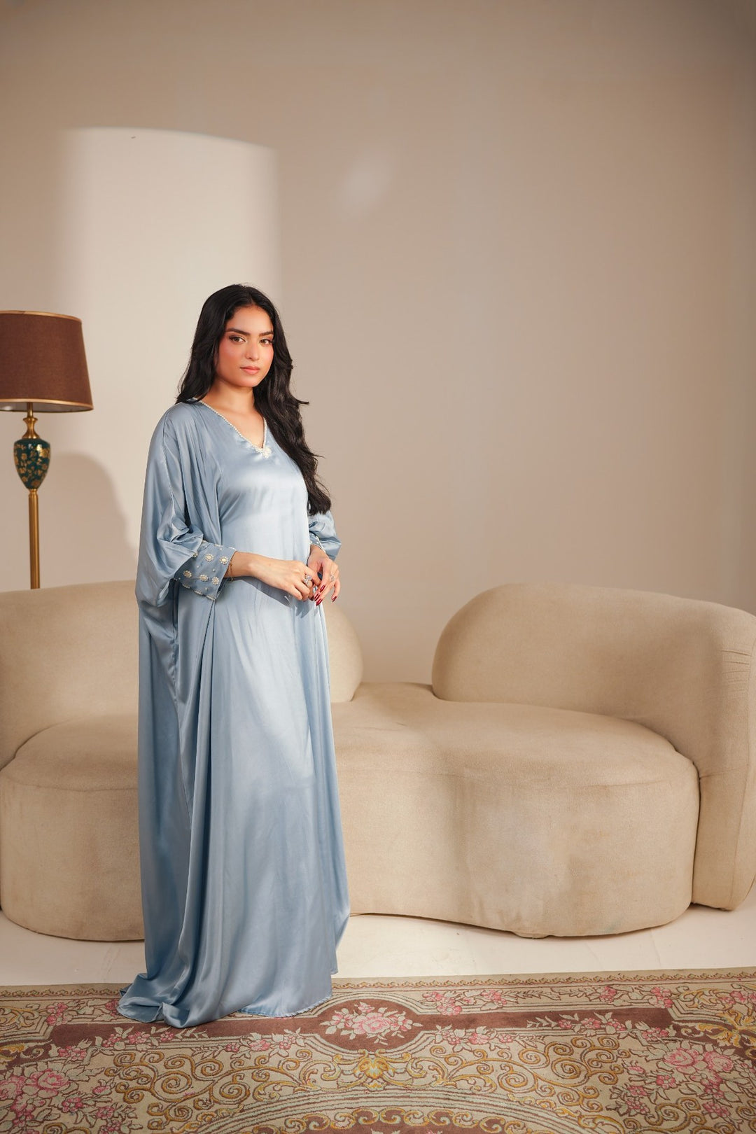 Sapphire Sky Abaya