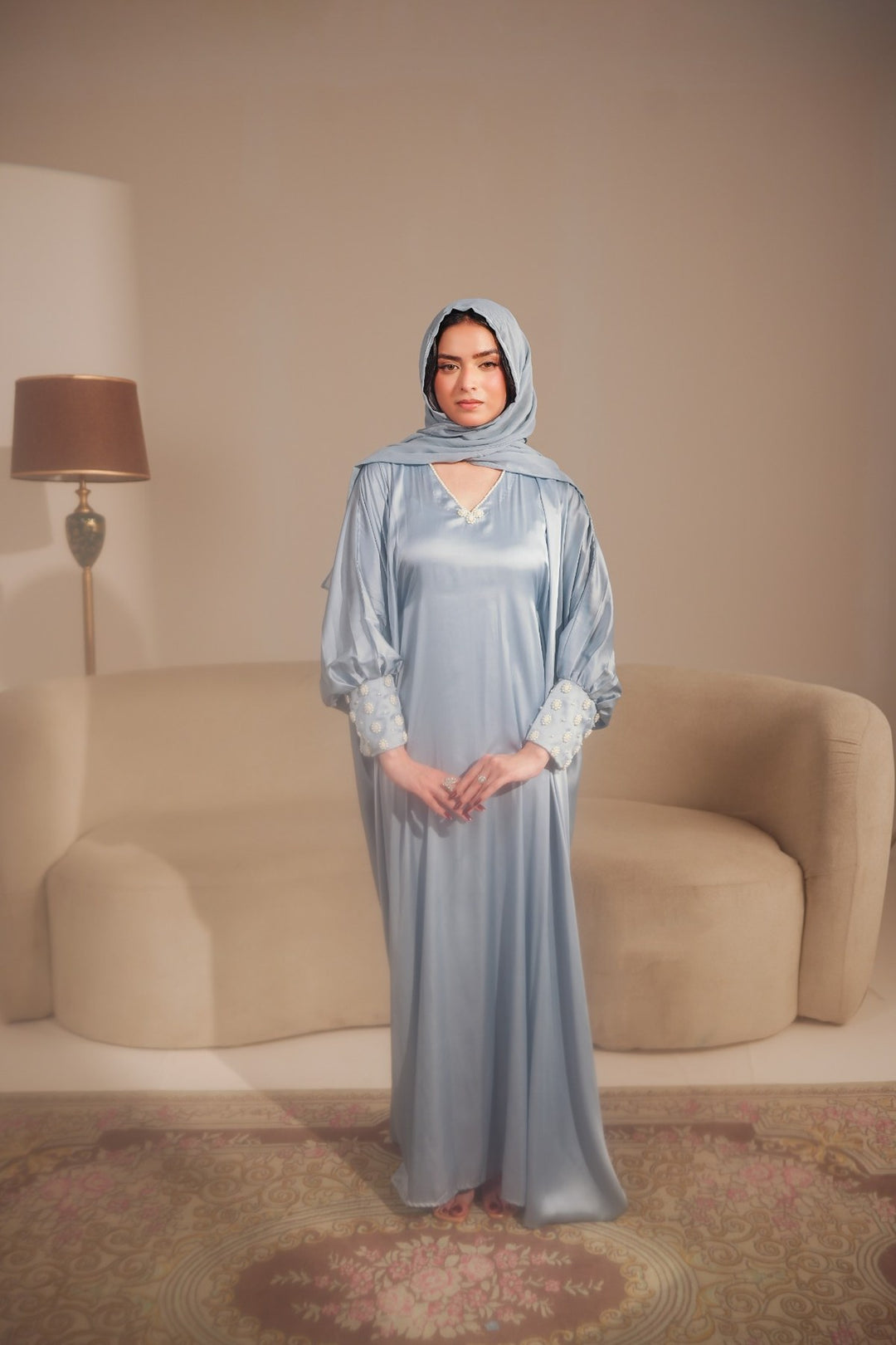 Sapphire Sky Abaya